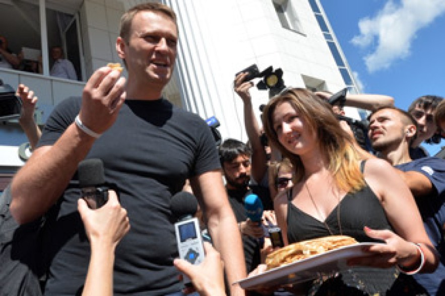 Алексей Навальный отпущен под подписку о невыезде