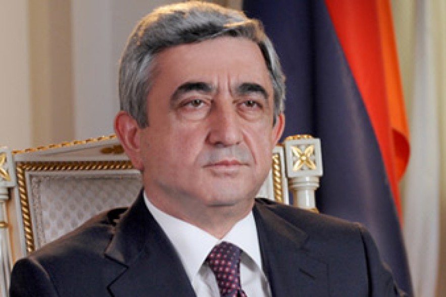 Armenian president goes on vacation 