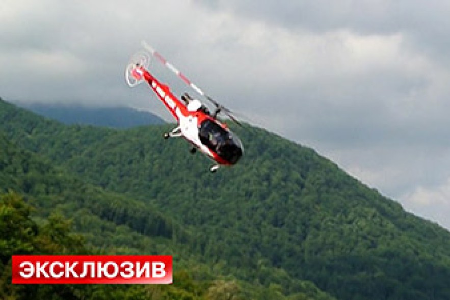 Սոչիում զբոսաշրջիկը նկարահանել է ուղղաթիռի վթարը (Տեսանյութ)
