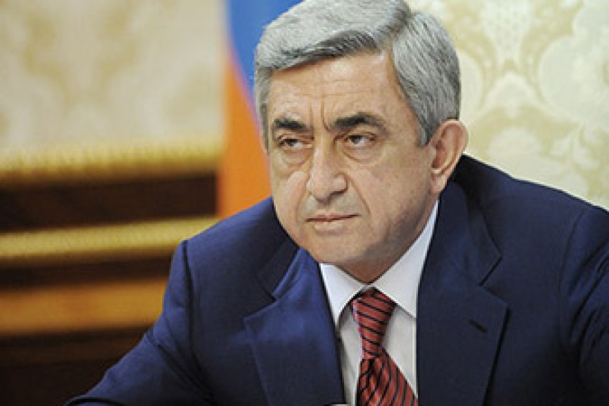 Armenian president offers condolences to King of Spain 