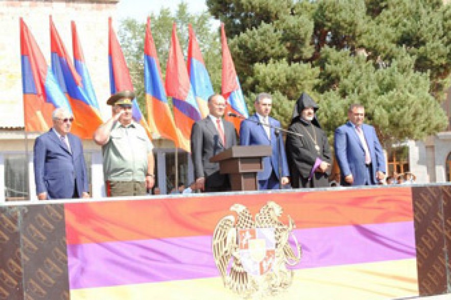 Եղեգնաձորում նշվեց ՀՀ ՊՆ 4-րդ զորամիավորման կազմավորման 16-ամյակը