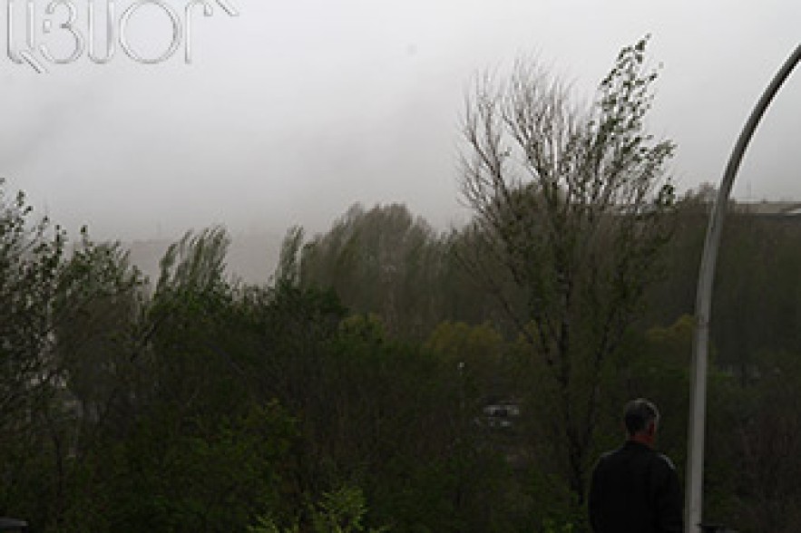 Strong winds possible in Yerevan this evening 