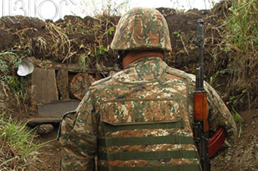 NKR soldier wounded by shots fired from Azerbaijan 