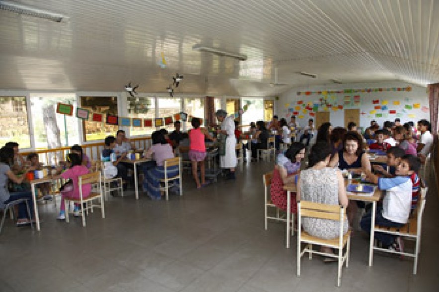 For the 4-th year summer recreation camp in Aparan hosts autistic children