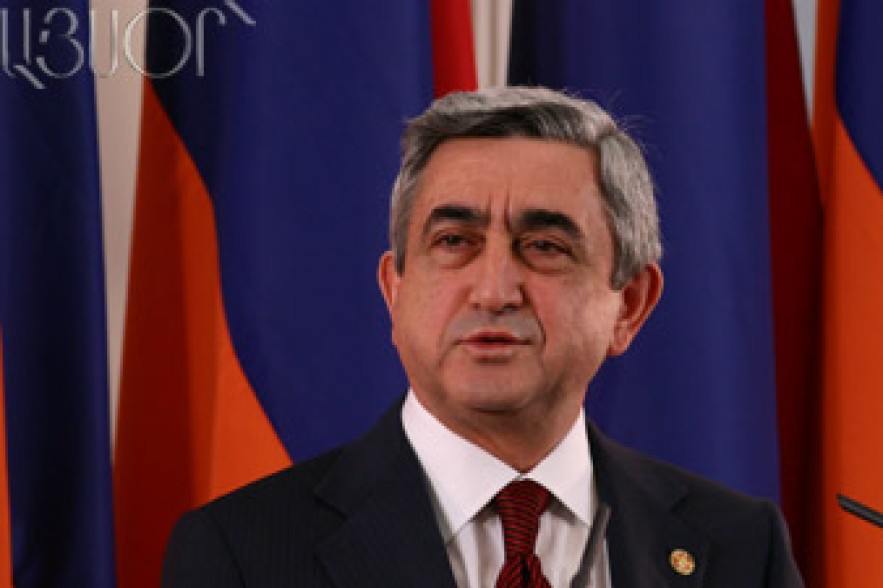 Սերժ Սարգսյանը ցավակցական հեռագիր է հղել Ժանսեմի մահվան կապակցությամբ