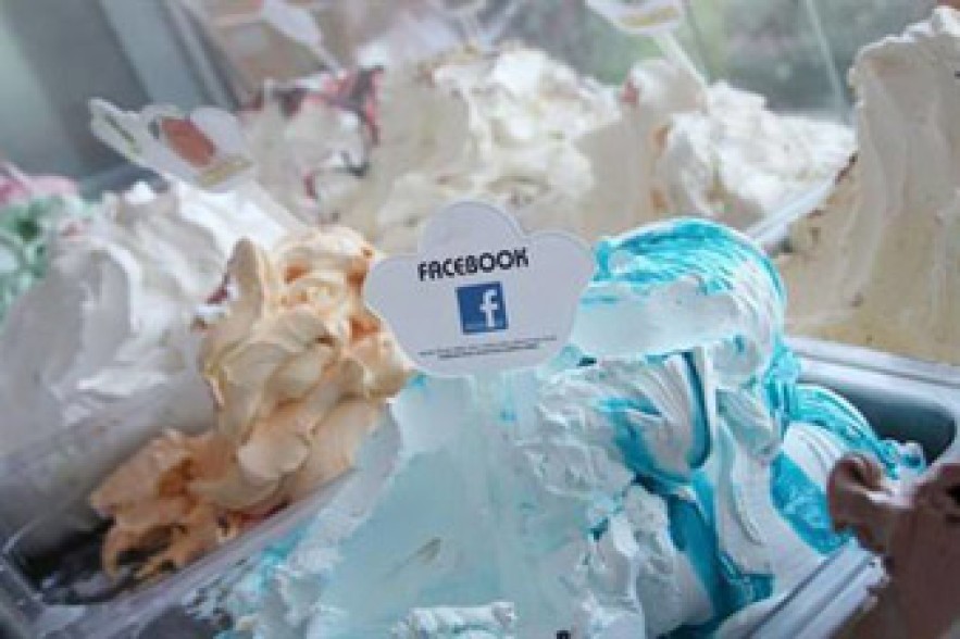 В Хорватии создали мороженое со вкусом соцсети Facebook
