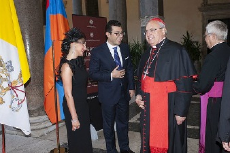 Սուրբ Աթոռում բացվեց ՀՀ դեսպանությունը. Լուսանկարներ