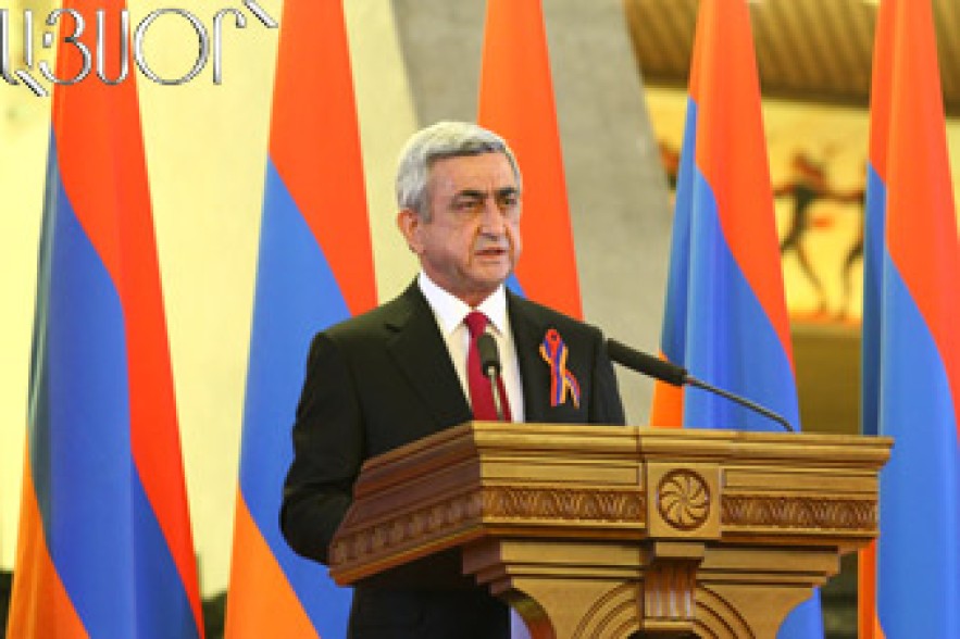 Սերժ Սարգսյան. Հայոց պետություն նշանակում է հայոց երազանքի իրականացում