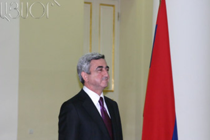 Սերժ Սարգսյանը շնորհավորական ուղերձ է հղել Անգելա Մերկելին 