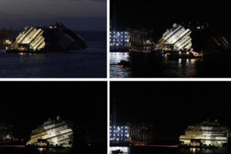 Costa Concordia: Remains found near wreck