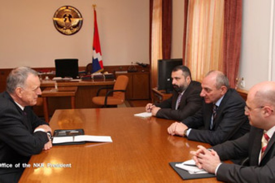 Former German ambassador to Armenia visits Nagorno Karabakh 
