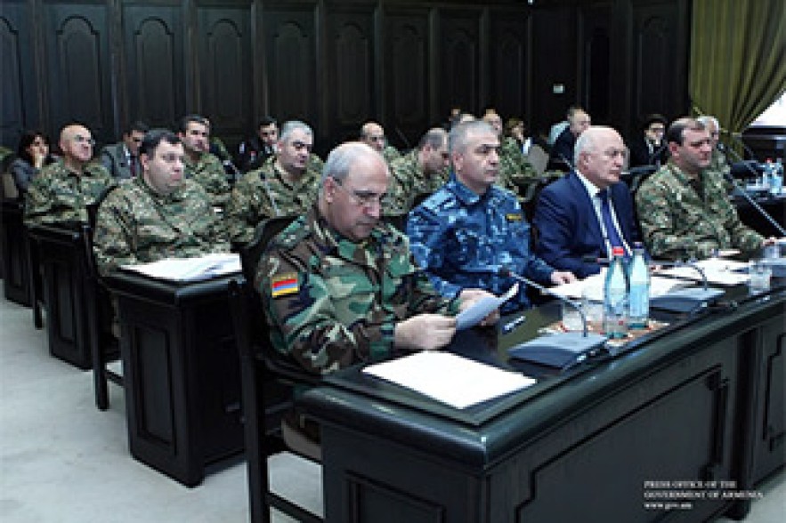 Armenian government holds special session 