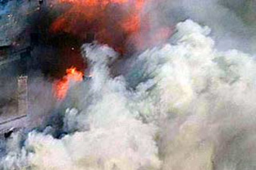 Explosion near Armenian-Greek College in Yerevan 