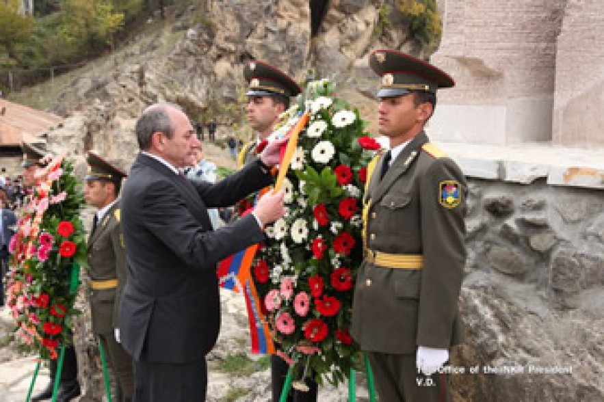 ԼՂՀ նախագահ. Պետք է անել հնարավորը` իրականացնելու զոհված հերոսների իղձերը
