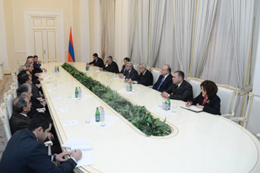 Նախագահն ընդունել է Իրաքի փոխվարչապետին