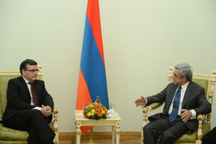 Սերժ Սարգսյանին հավատարմագրերն է հանձնել Ուրուգվայի նորանշանակ դեսպանը 