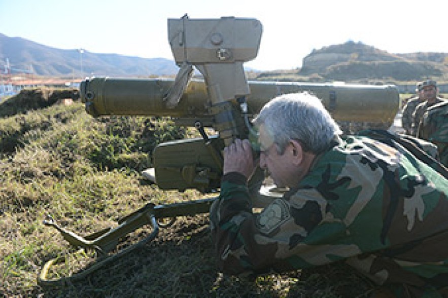 Armenian president concludes his visit to NKR 