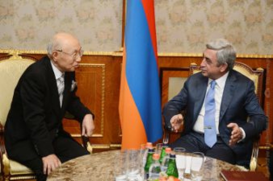 ՏՏ-ն մեր ամենազարգացող ոլորտներից է. Նախագահն ընդունել է Ցուգիո Մակիմոտոյին