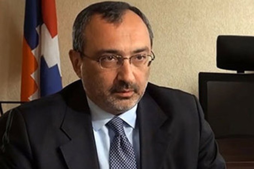 Foreign minister of NKR receives ICRC representative 