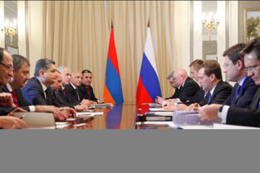 ՀՀ և ՌԴ վարչապետները խոսել են ՄՄ-ին անդամակցության գործընթացի մասին