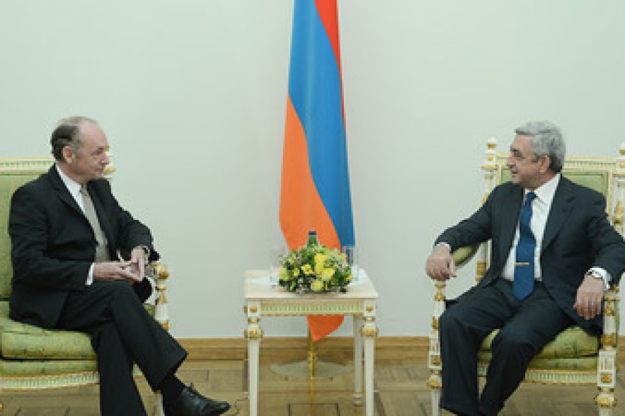 Նիդերլանդների դեսպանն իր հավատարմագրերն է հանձնել Սերժ Սարգսյանին 
