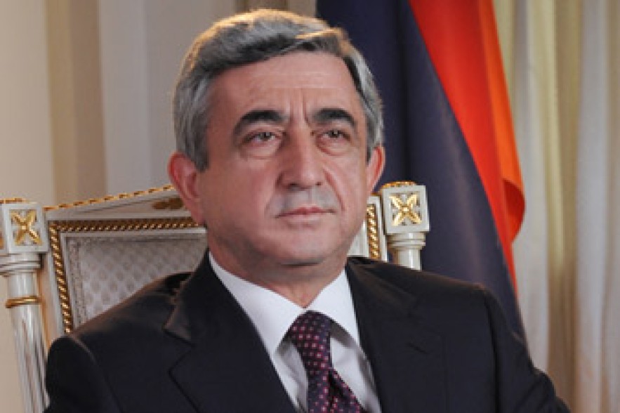 President Serzh Sargsyan to represent Armenia at Vilnius summit 