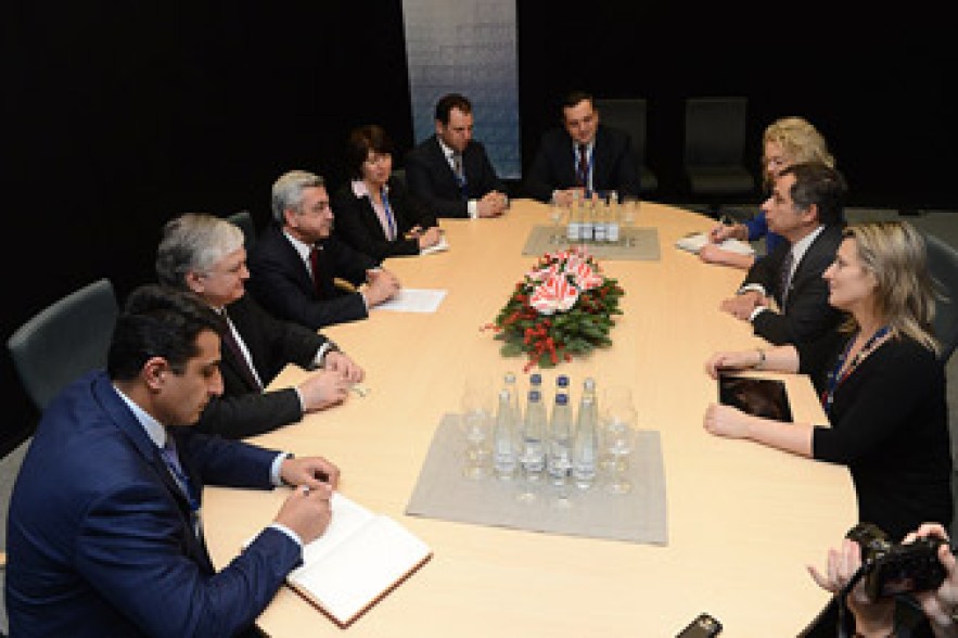 President meets Henri Malosse 