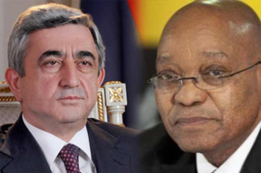 Նախագահը ցավակցական հեռագիր է հղել Նելսոն Մանդելայի մահվան կապակցությամբ
