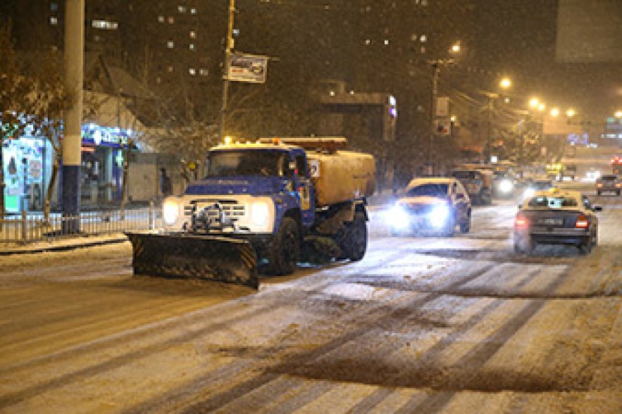 120 units of equipment used for snow removal in Yerevan 