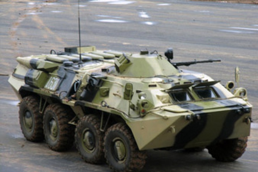 Российские военные в Армении проводят занятия по «экстремальному вождению»