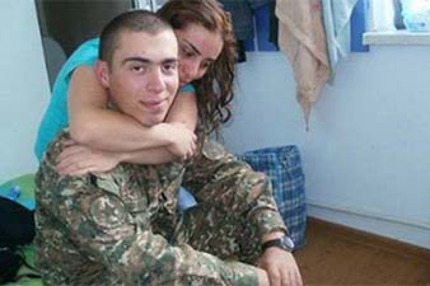Memorial service for soldier Armen Hovhannisian held in Stepanakert 