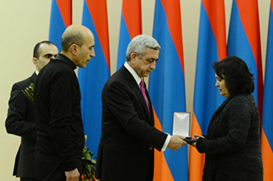 A. Hovhannisian posthumously awarded Medal for Service to Fatherland 