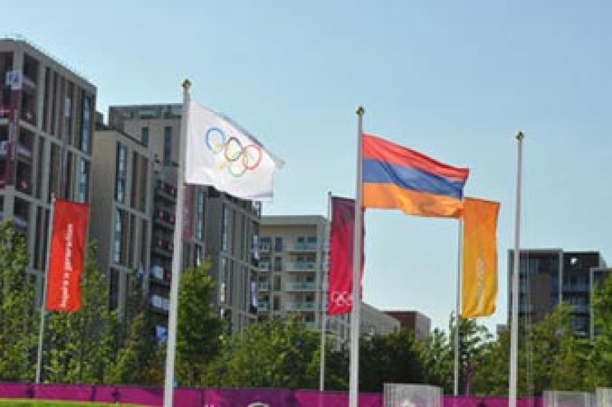 Օլիմպիական ավանում բարձրացվեց Հայաստանի դրոշը