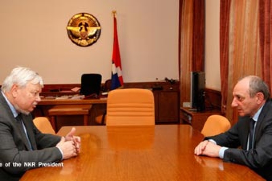 Президент НКР принял посла Анджея Каспшика