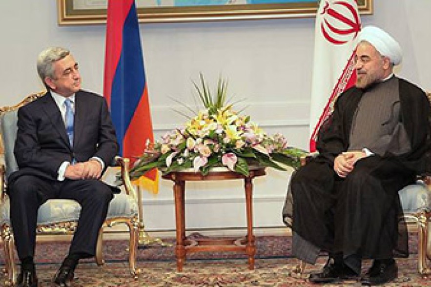Serzh Sargsyan sends congratulatory message to Hassan Rouhani 