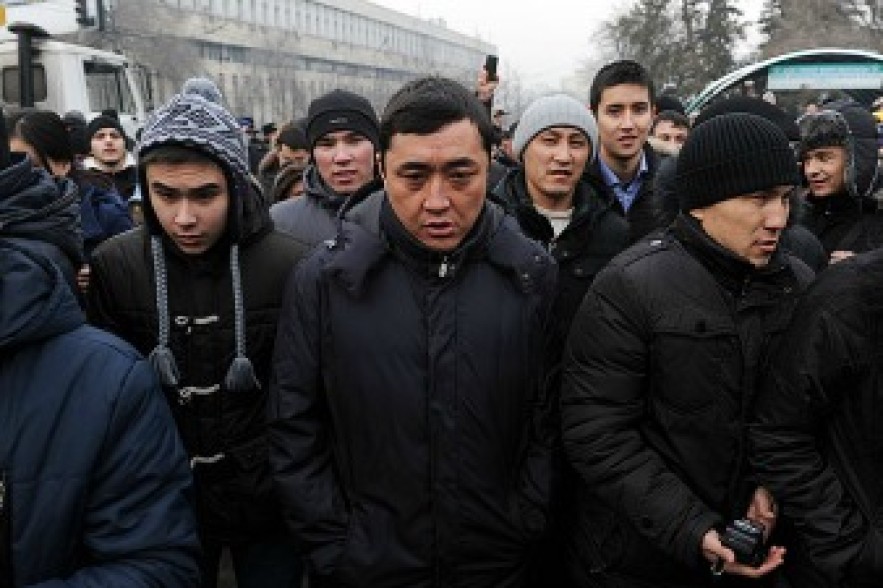 В Казахстане полиция разогнала митинг недовольных девальвацией тенге