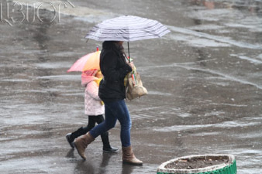 Rain forecast in Armenia in March 4 and 5 