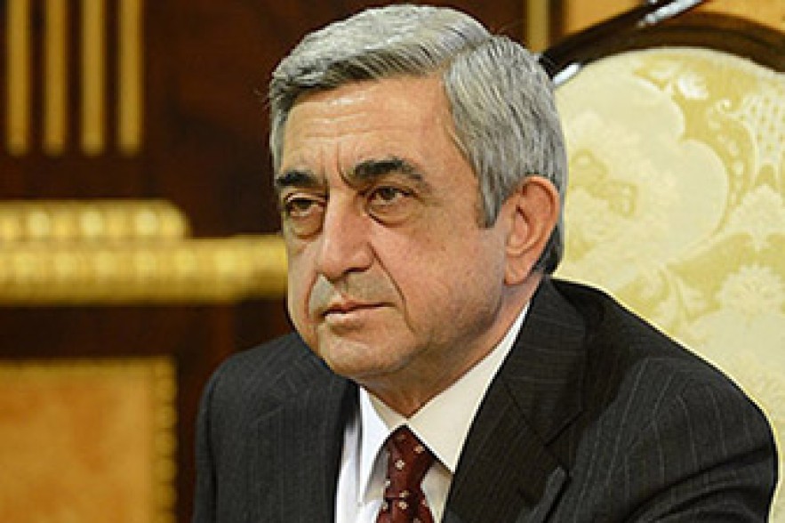 Armenian president sends congratulatory message to Pope Francis 