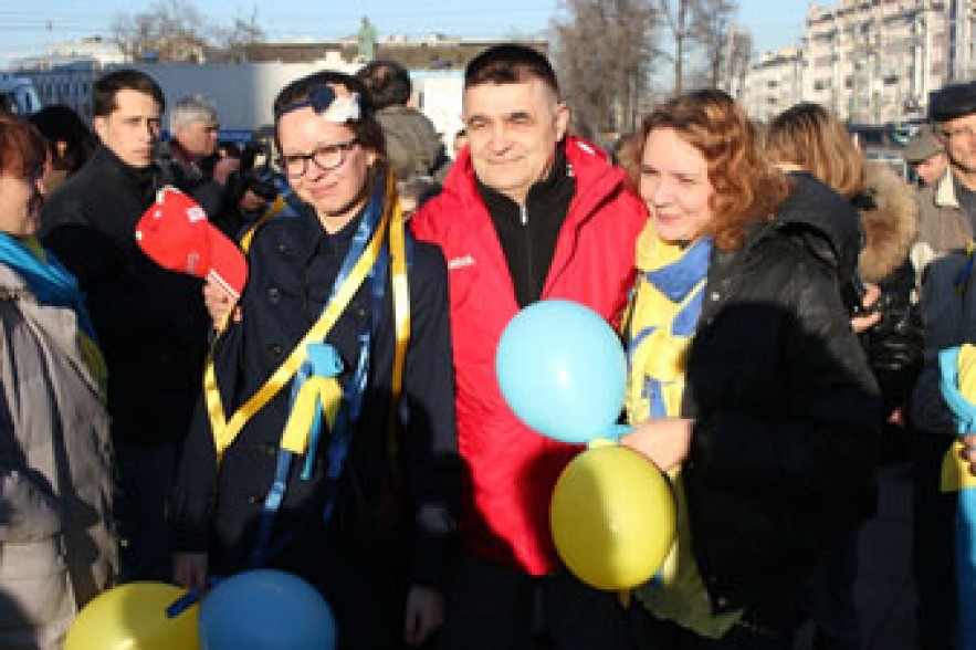 В Москве состоялся «Марш мира» против военной операции России в Украине