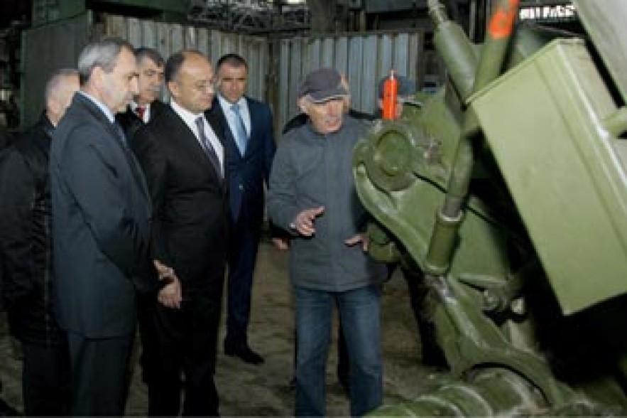 Սեյրան Օհանյանն այցելել է ռազմարդյունաբերական ձեռնարկություններից մեկը