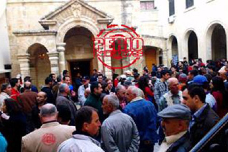 Armenians from Kesab spent night in Latakia church 
