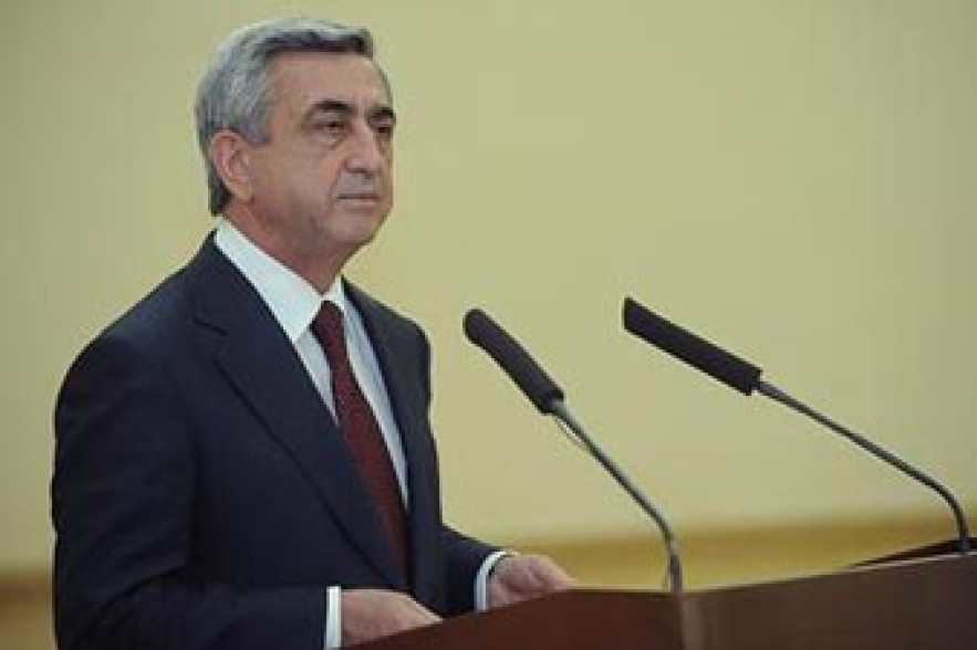Սերժ Սարգսյանը Հաագայում խոսեց Քեսաբում ստեղծված իրավիճակի մասին