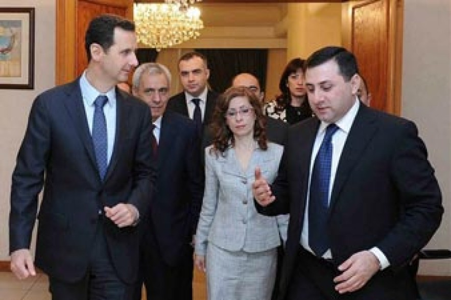Armenian MPs meet with Bashar Assad 