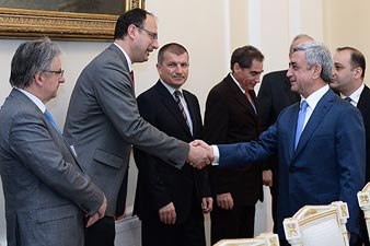 Президент Армении принял делегацию Парламентской ассамблеи НАТО