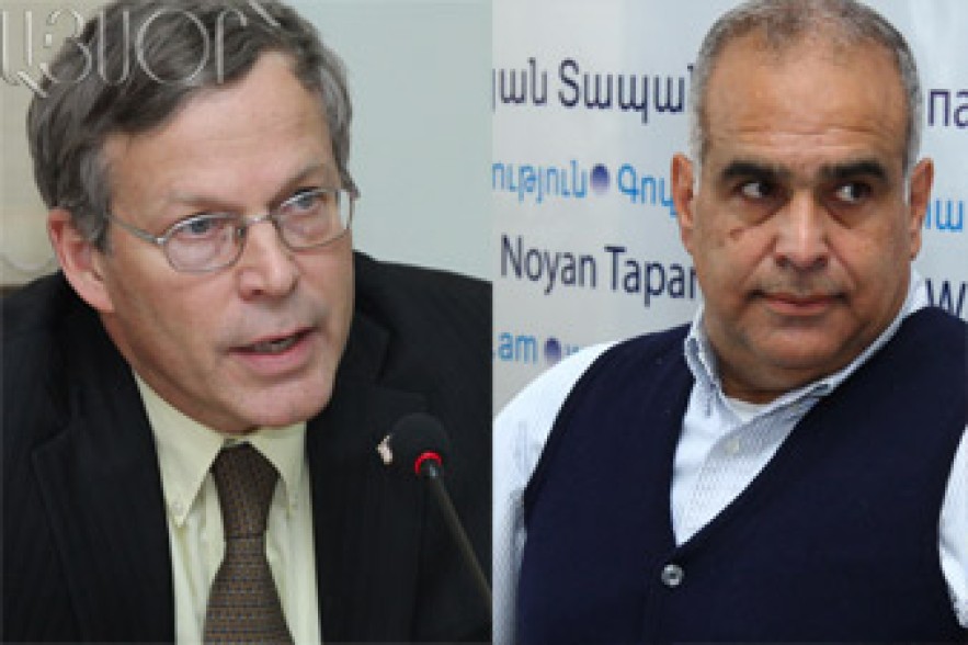 Raffi Hovannisian meets with U.S. ambassador 