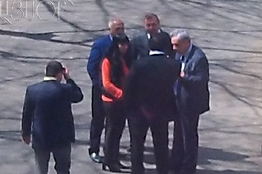 Meeting of Gagik Tsarukian and Hovik Abrahamian held in NA 