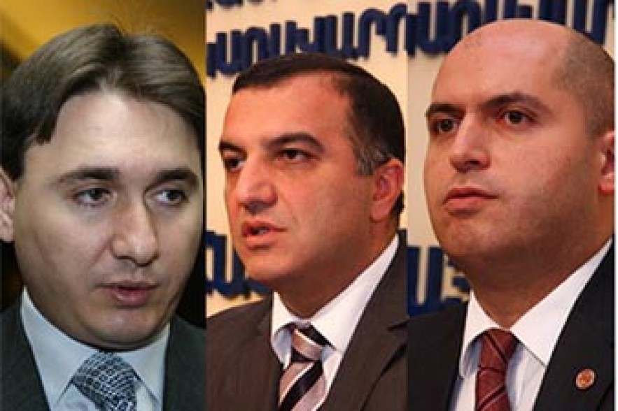 Արմեն Աշոտյանը, Արտեմ Ասատրյանն ու  Արմեն Գևորգյանը վերանշանակվեցին