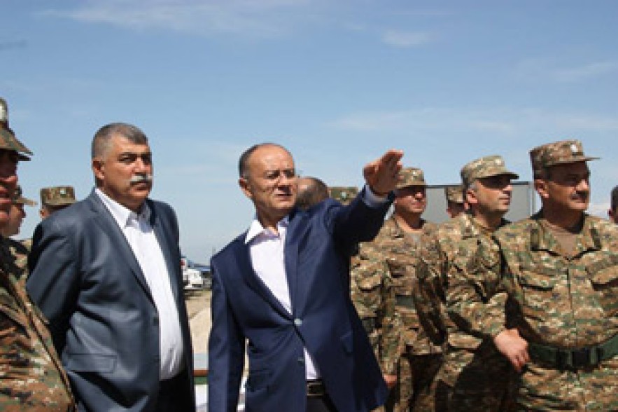Սեյրան Օհանյանն այցելել է ՀՀ ԶՈւ զորամիավորումներից մեկը