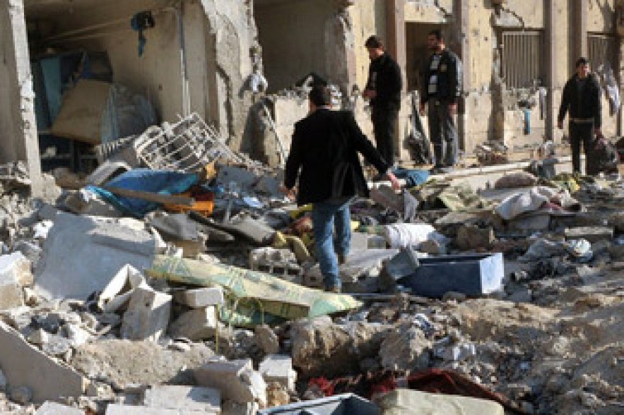 Two injured in blast in Armenian-populated district of Aleppo 