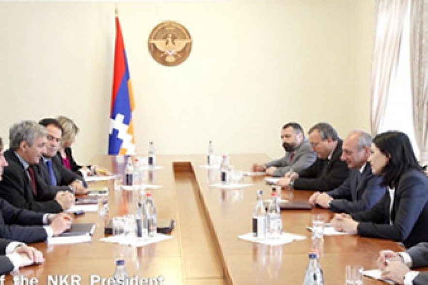 Ացախի նախագահն ընդունել է եվրոպացի պատգամավորներին
